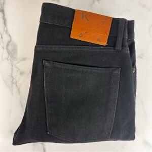 Hiroshi Kato "Then Pen" Black Redline Selvedge Denim Jeans | 31